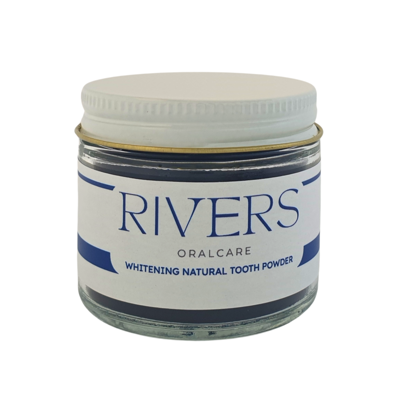 Activated Charcoal Tooth Powder I Natural Whitening - RIVERS